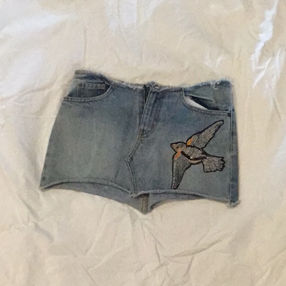 Carmar denim skirt